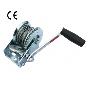 600LBS Hand winch with steel cable